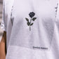 Distorted Rose Tee (White)